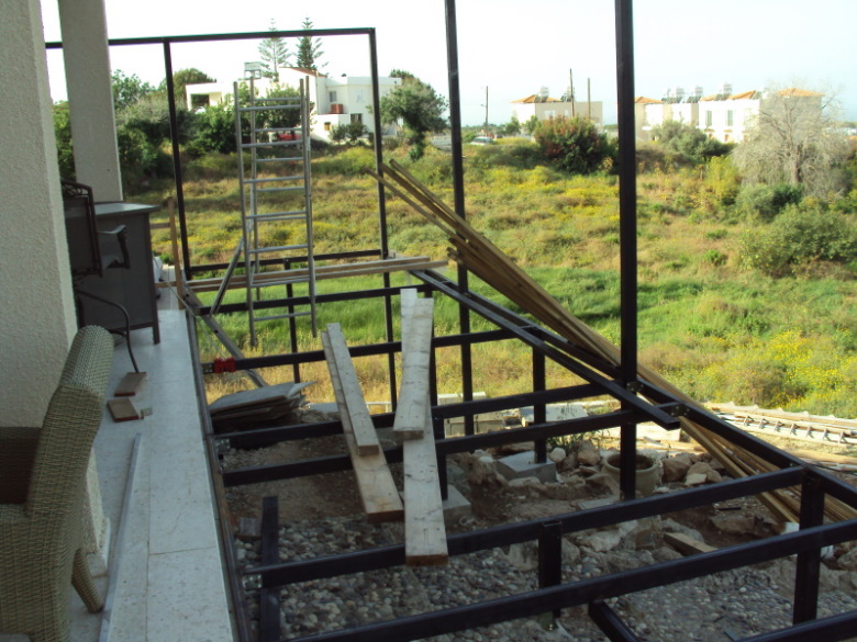 Decking and Pergola Framework 7