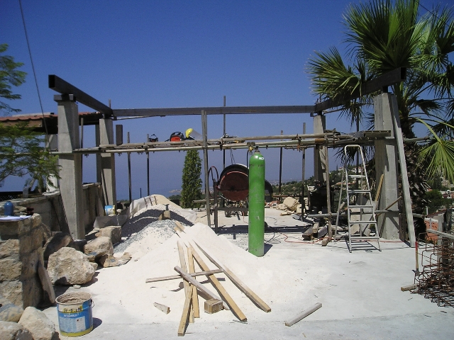Steel Framed Car Port 1
