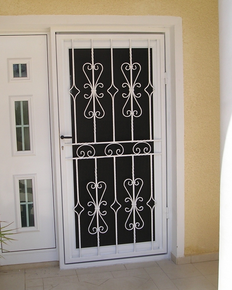 Security Gate with Flyscreen